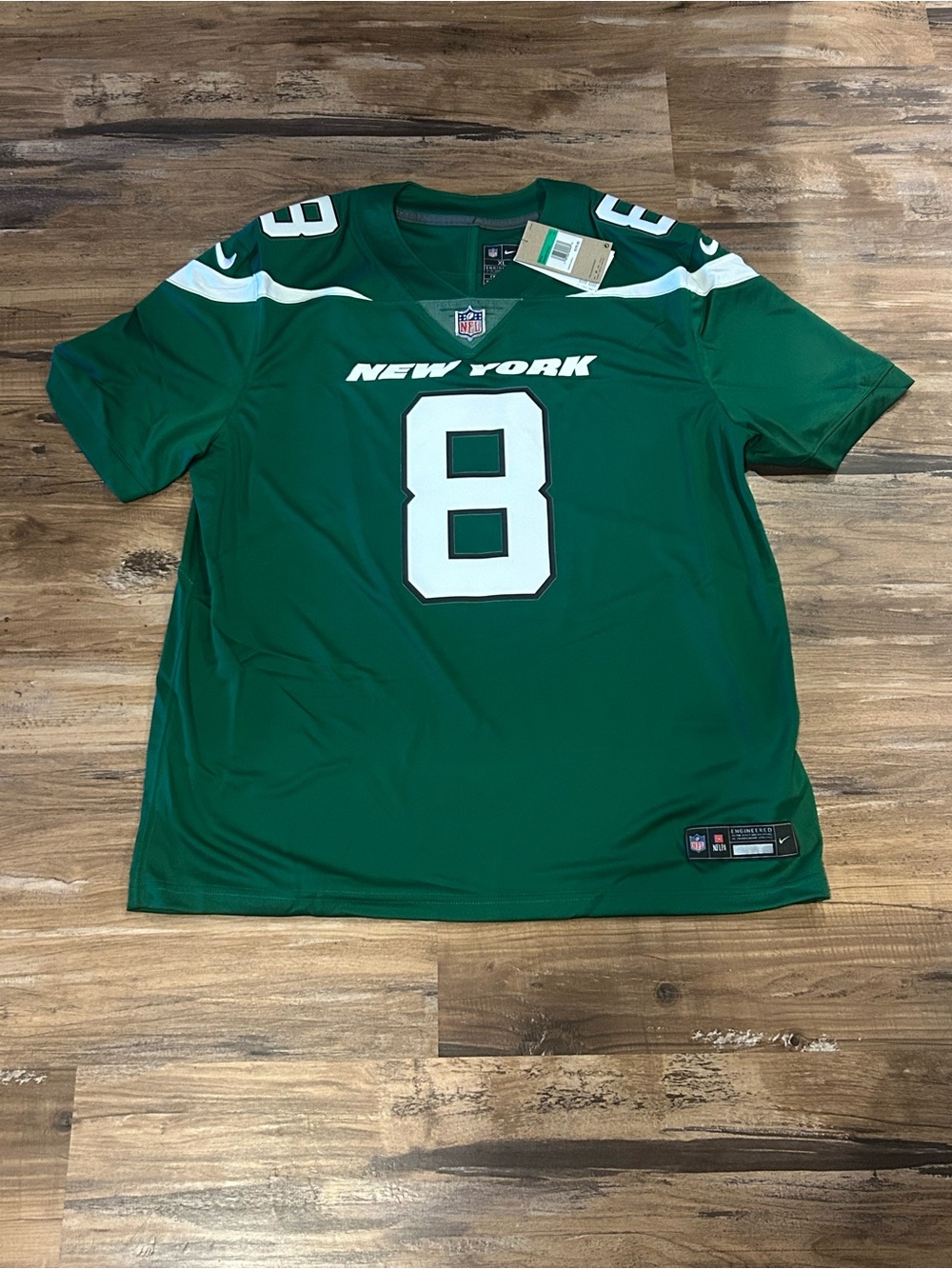 Nike Vapor Aaron Rodgers New York Jets Jersey XL Brand New